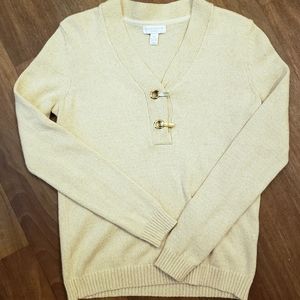 Gold Buckle Cardigan Charter Club